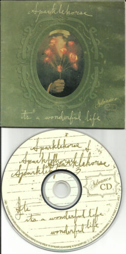 SPARKLEHORSE It’s a wonderful life RARE ADVNCE CARD SLEEVE PROMO CD USA 2001 - Afbeelding 1 van 1