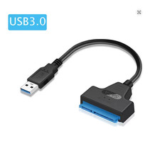 USB 3.0 / 2.0 Cable Up to 6 Gbps for 2.5 Inch External HDD SSD Hard Drive SATA
