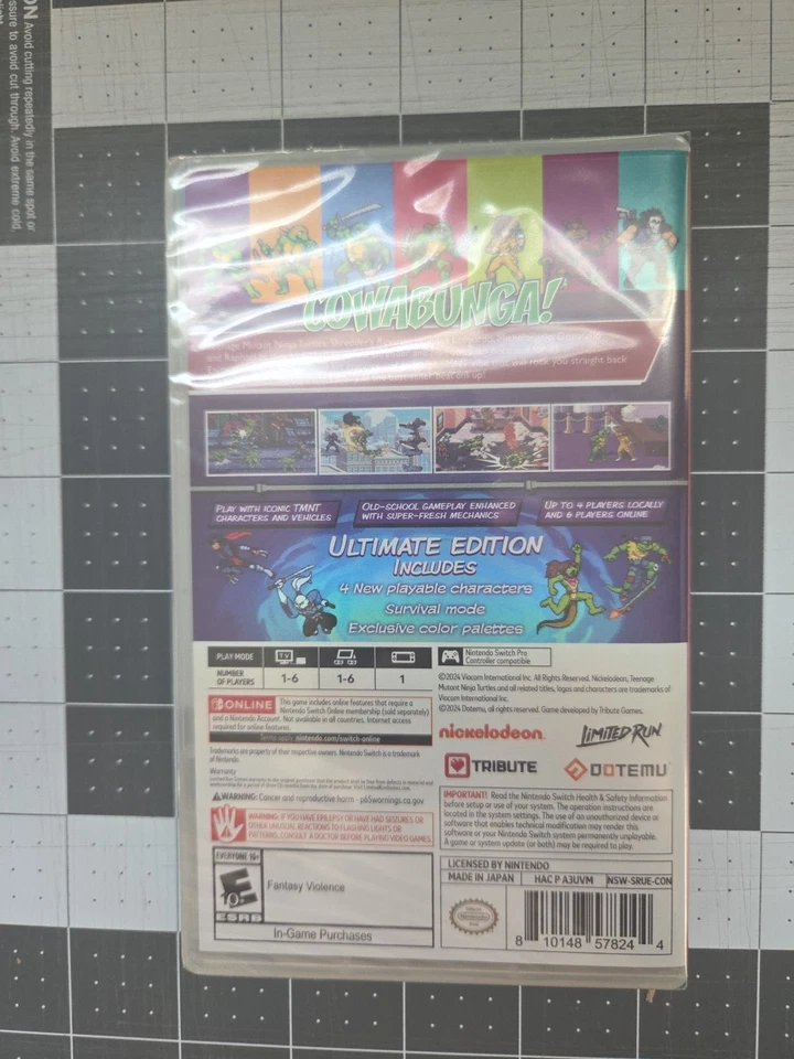 TMNT Shredder's Revenge Ultimate Edition Soho Holo Foil Cover Switch Limited Run - Image 2 of 4