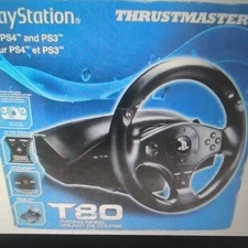 T80 THRUSTMASTER RACING WHEEL PLAYSTATION Used