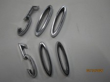 1963 Dodge Polara 500 Fender Number Set Emblem Script 2423538 2423518 2423539