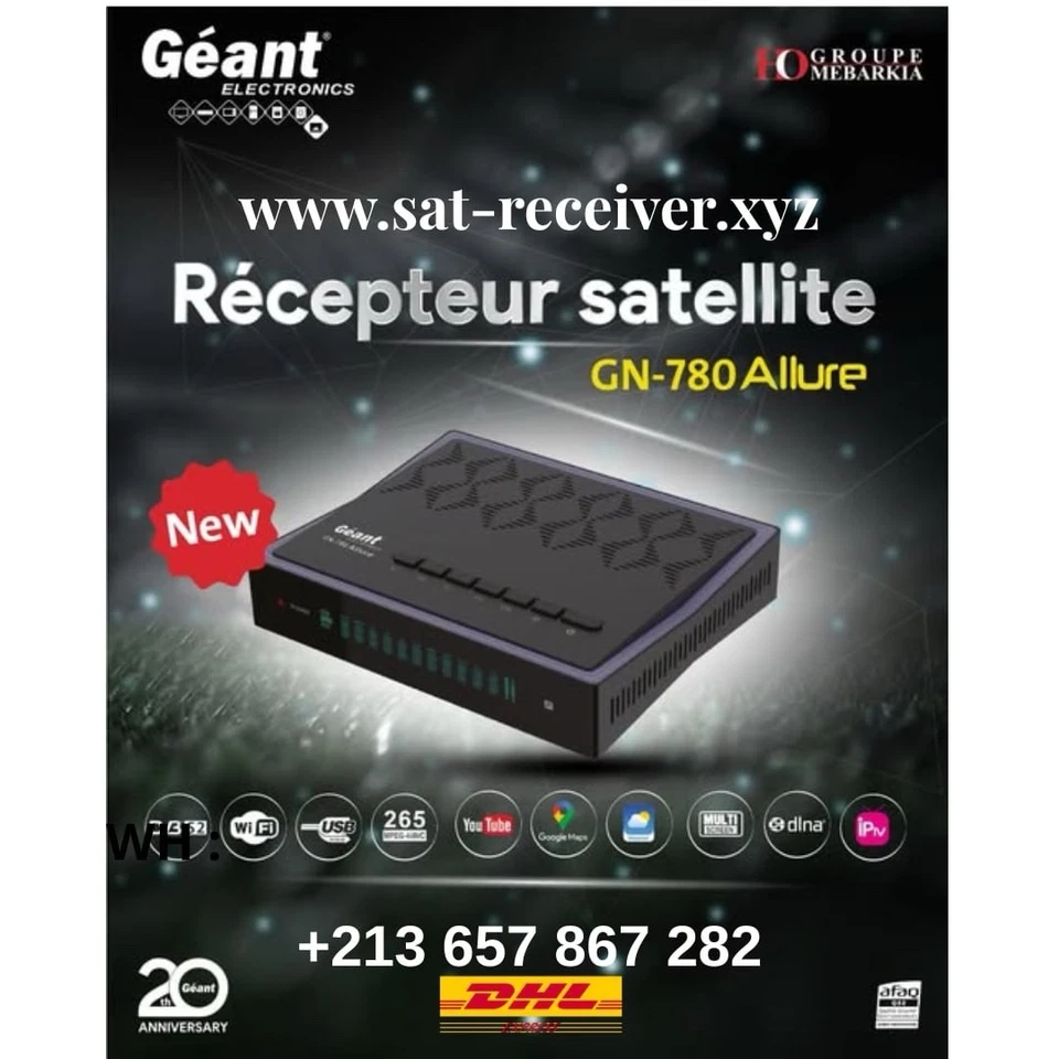 geant 780 4K ANDROID Satellite Receiver box tv - Image 2 of 2
