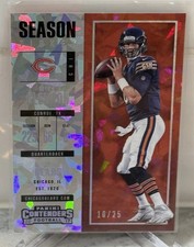 2017 Panini Contenders Season Ticket Cracked Ice Ticket /25 Mike Glennon #27