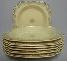 Homer Laughlin GARLAND Soup Bowl set of 7