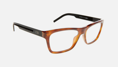 Dior Homme Blacktie 184 6C1 54 Havanna mit schwarzen Bügeln Brille
