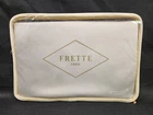 Frette Cotone Queen Fitted Sheet 61 In x 81 In 100% Cotton Grey NEW WITH TAGS!