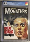 FAMOUS MONSTERS OF FILMLAND #17 (1962) CGC 1.5