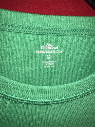 Happy Go Lucky Fleece Pullover Kids XXL (18) - Picture 4 of 5