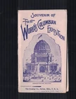 1893 Chicago World's Fair Columbian Exposition Souvenir Guide LL
