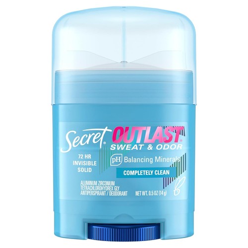 Secret Outlast Antiperspirant Deodorant for Women, 72hr Sweat & Odor Protection,