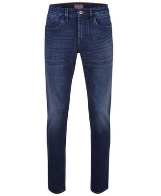 hattric Jeans Harris Cross Denim 1972 Modern Fit Buffis darkblue Gr. W31 - W44