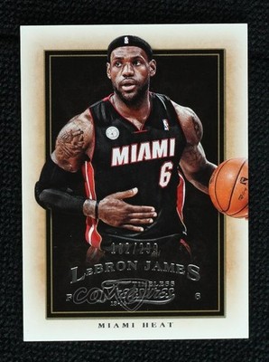 2013-14 Panini Timeless Treasures 182/299 LeBron James #26 0l1d