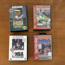 Sega Genesis Game Lot - Sonic, X-Men, Altered Beast, Aladdin, Manuals Included