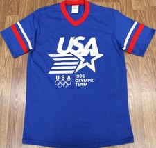 NEW 1996 USA ATLANTA OLYMPICS T-SHIRT Sz MEDIUM, M