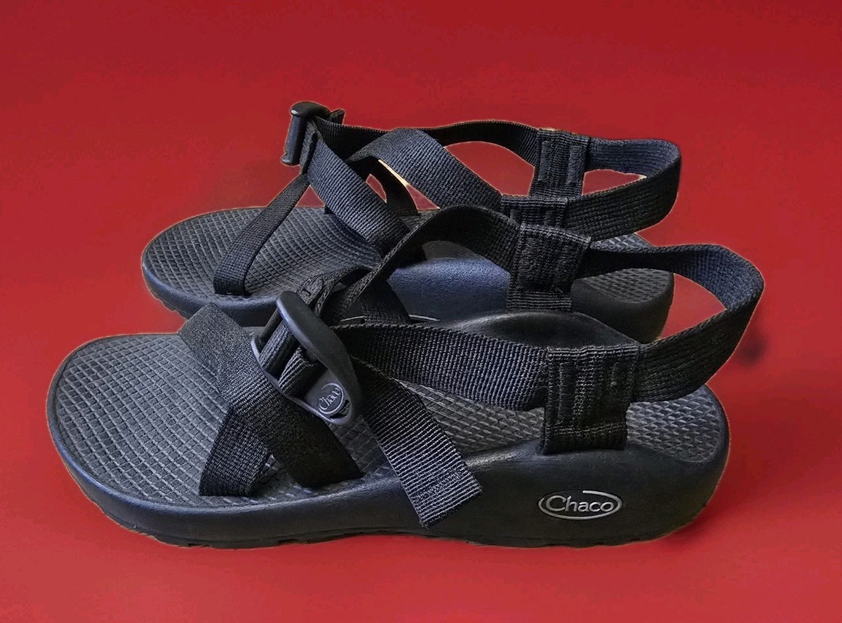 Chaco Classic Black Adjustable Webbing Sandal Chaco Sandals Shoes Mens Size 12 Black Classic Adjustable  main image 2