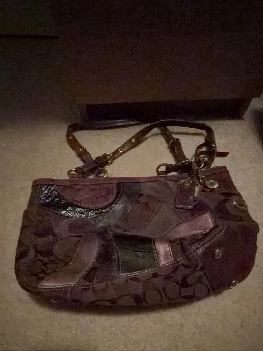 25+ Coach Patchwork Canvas Exterior Tote Bags & Handbags for Women