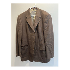Hart Schaffner Marx Men s Brown Check Sport C...