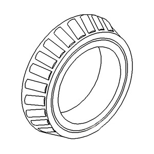 960E4621 831888M1 HM903249 513368 Bearing Cone Fits Ford 2000 3000 4000 Tractors - Picture 2 of 6