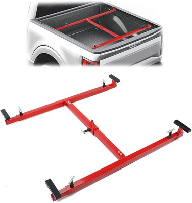 #ad Adjustable Truck Bed Lifter 800 Lbs Capacity Steel Box Lift for Pickup Beds Red $82.00