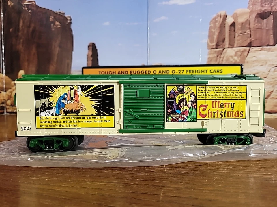 Railking By MTH O Gauge 2007 Merry Christmas Boxcar - Image 4 of 4