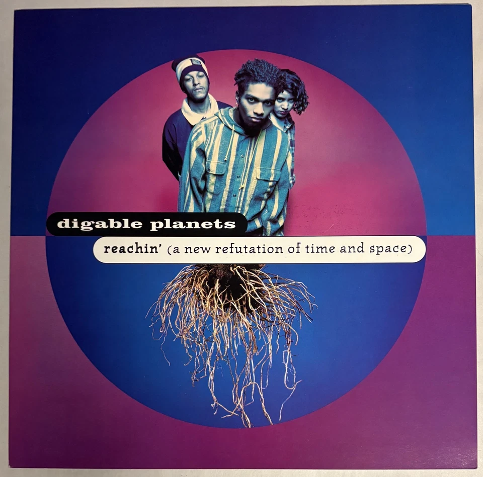 digable planets Reachin' (A New Refutation of Time and Space) promo poster flat - Image 2 of 3