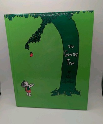 THE GIVING TREE By Shel Silverstein Hardcover True Meaning of Giving Nice Cond.