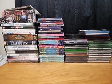 PC Computer Games, Discs, Software Assorted Titles Lot Of 70 Games
