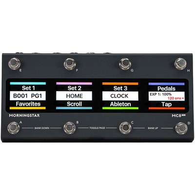 Morningstar Engineering MC8 PRO MIDI Foot Controller