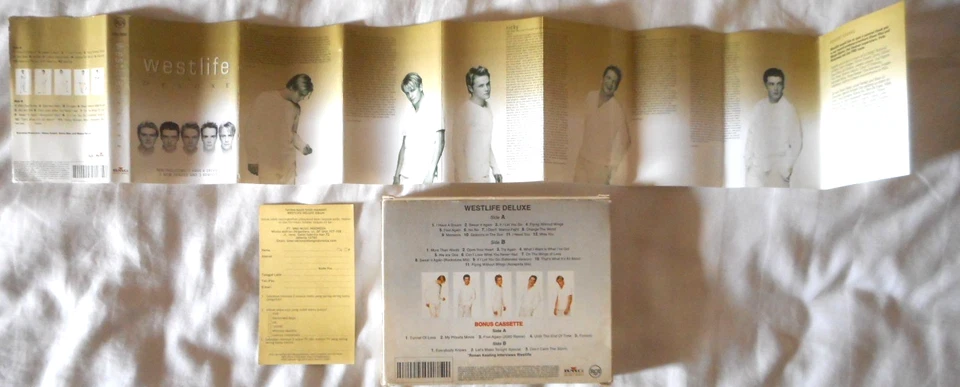 WESTLIFE Platinum Deluxe Double Cassette BOX SET *INDONESIA ONLY Official Ltd Ed - Image 4 of 4