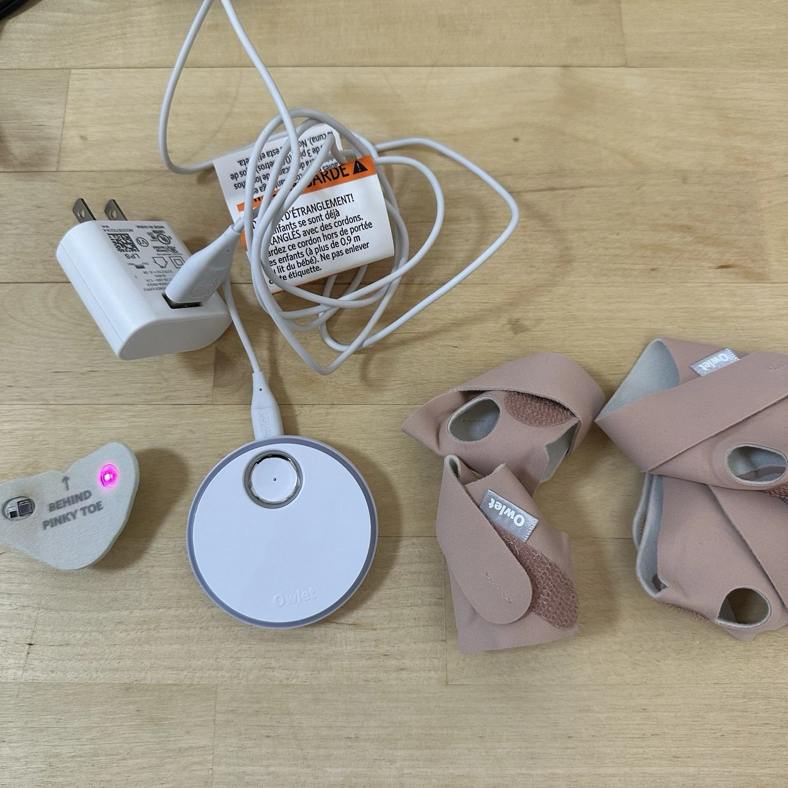 Owlet Dream Sock Baby Monitor - Dusty Rose (BM06N20MCJ)
Opens in a new window or tab