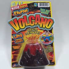 Kidz Science Erupting Volcano Educational School Project 2 Piece Set