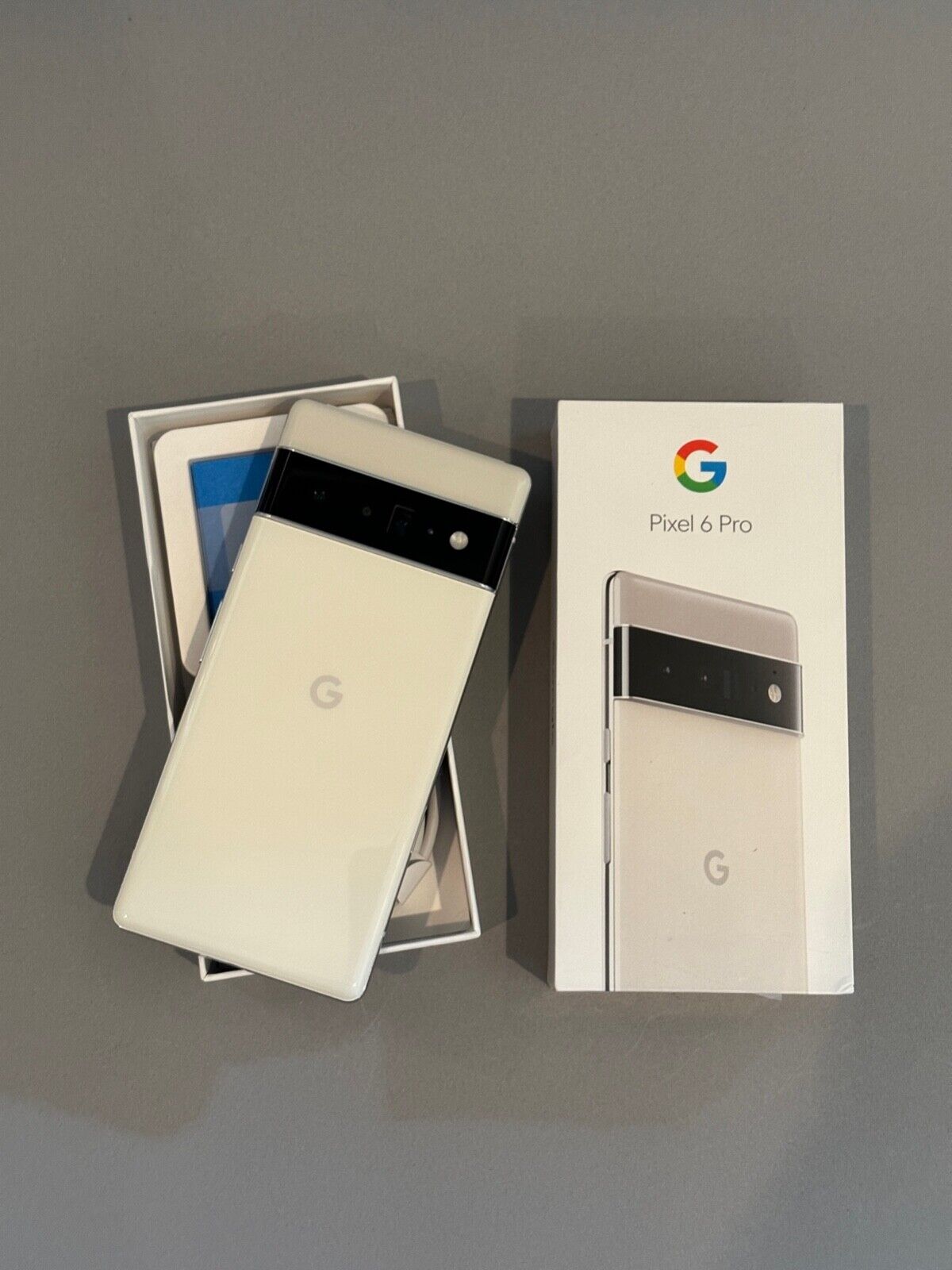 NEW Google Pixel 6 Pro 128GB Cloudy White Verizon Android Smartphone