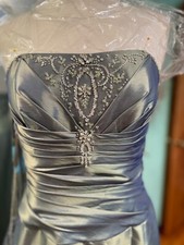 Mary  s Modern Maids Celadon Prom Evening Special Occasion Bridesmaid Dress 12