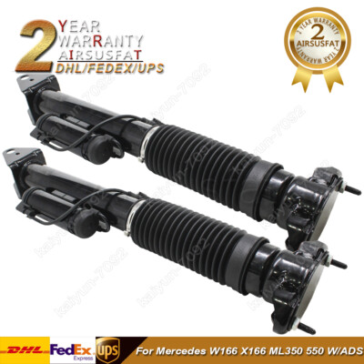 2pcs Rear Air Suspension Strut For Mercedes W166 X166 ML350 550 W/ADS ...