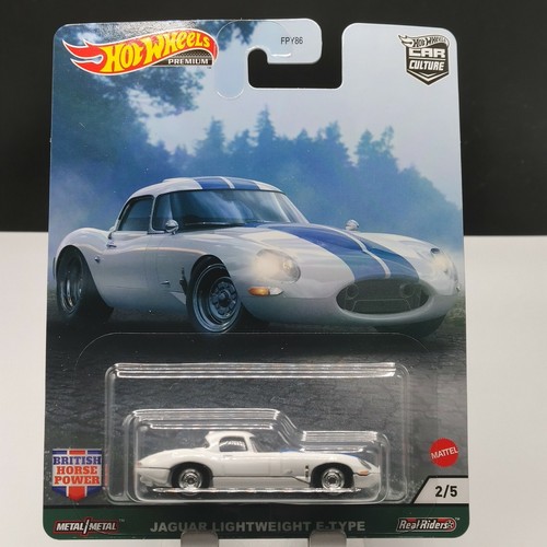 Hot Wheels BRITISH HORSEPOWER Jaguar Lightweight E Type - 第 1/6 張圖片