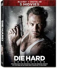 Die Hard Collection (5 Movies) (Blu-ray) No Digital Code, Bruce Willis