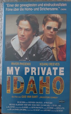 MY PRIVATE IDAHO River Phoenix, Keanu Reeves ULTRARARE VHS