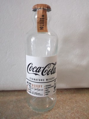 COCA COLA Signature Mixers WOODY NOTES 04 FRANCE 2020 empty bottle with cap