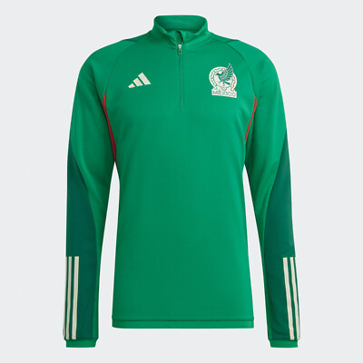 Adidas Mexiko Herren Trainingsjacke Shirt Pulli Grün Neu & Ovp