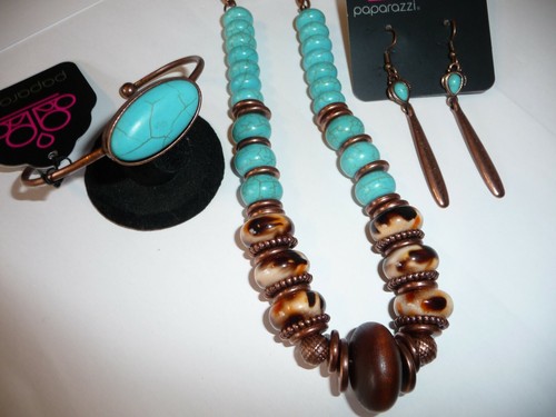 Paparazzi Desert Tranquility Copper 