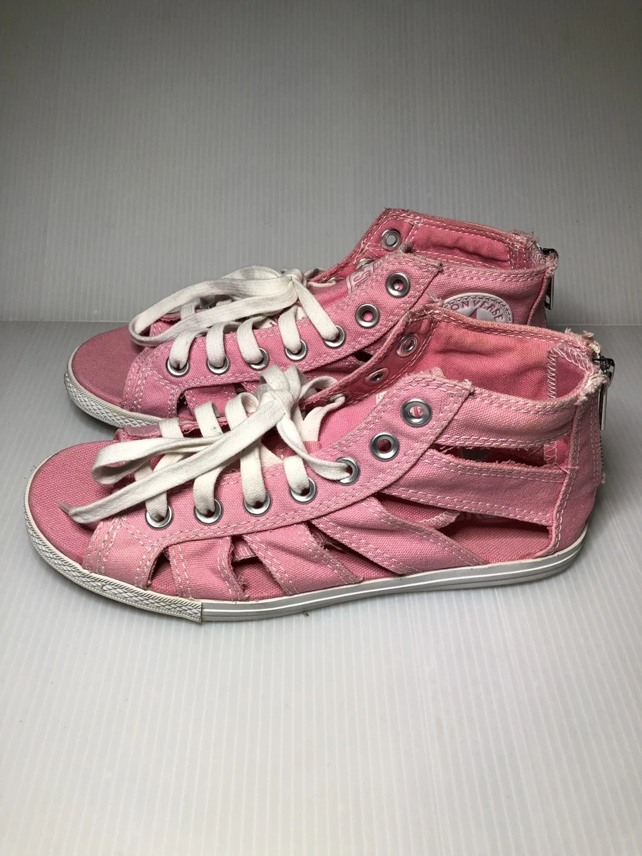 CONVERSE Pink Gladiators All Star Away Open Toe Sandals Chuck Taylor | eBay