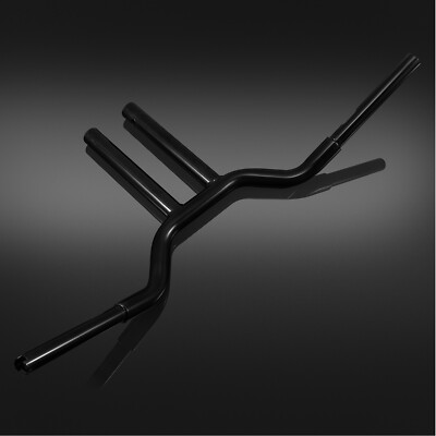 14'' Low Rise MX T Handlebar For Harley Softail Dyna Sportster Touring Road King