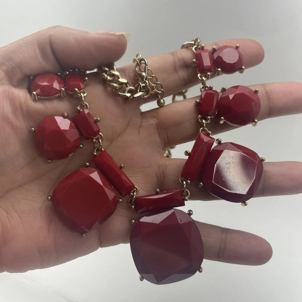 Charming charlie red jewelry clearance