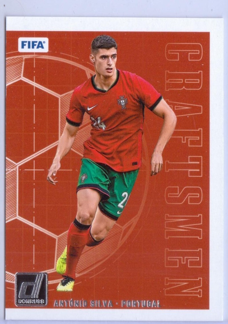 2024-25 Donruss Silver Craftsmen #23 Antonio Silva - Portugal
