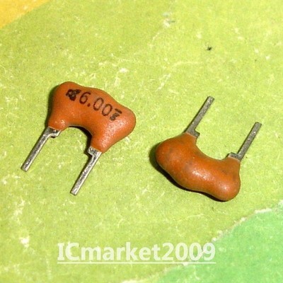 10 PCS Ceramic Resonator 6.000MHz DIP-2 6.000 MHz 6M 6.000M 6MHz #T8*