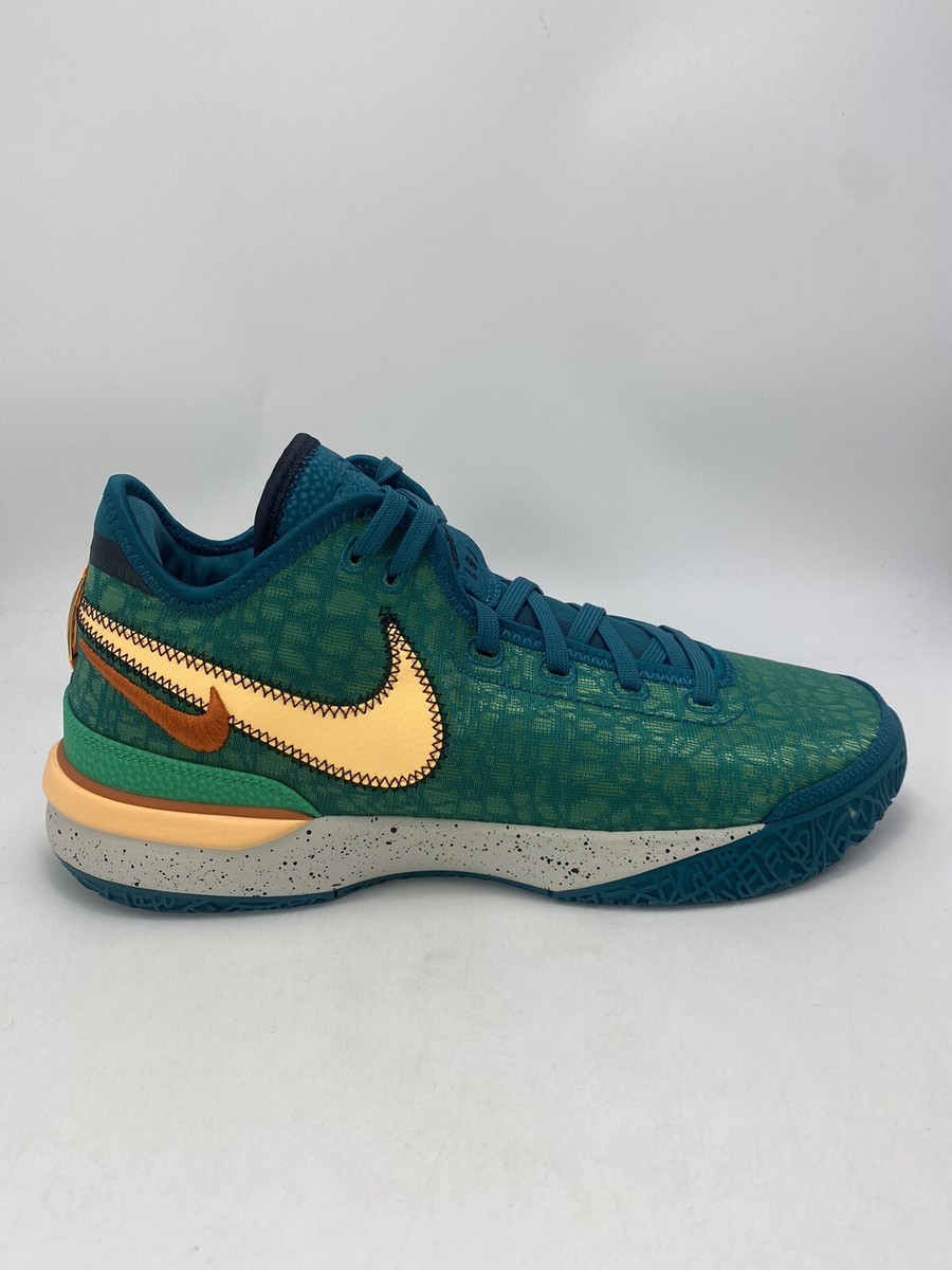 Nike Zoom Lebron NXXT Gen Geode Teal Shoes (DR8784 301) Men's Size
