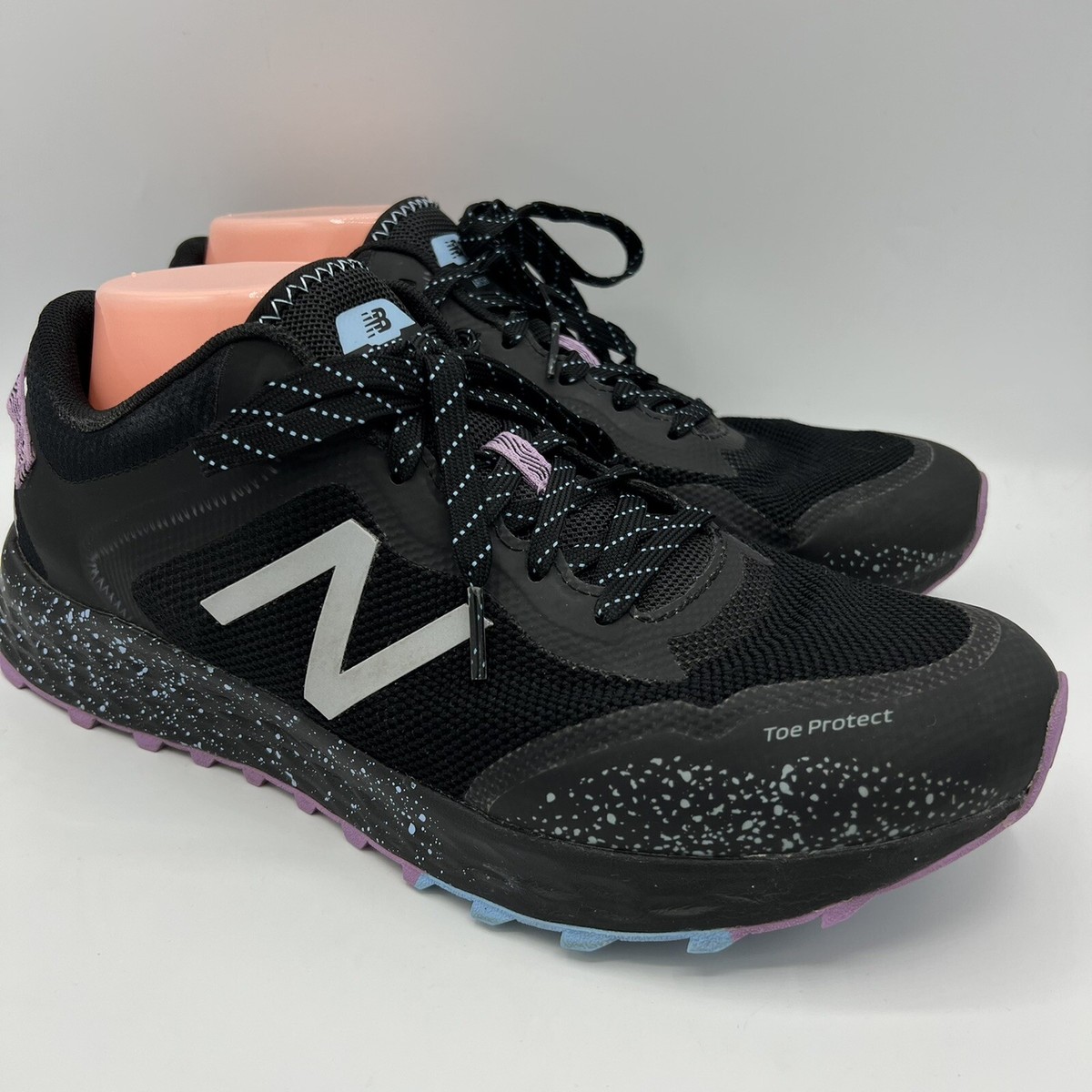 New Balance Womens Sz 11 D Arishi WTARISK1 Running Shoes Black Purple Blue