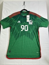 Adidas Mexico 22/23 Customized Hernandez Authentic Home Jersey Men's Sz L HD6898