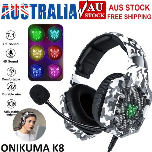 Onikuma K8 Gaming Headset with Mic 