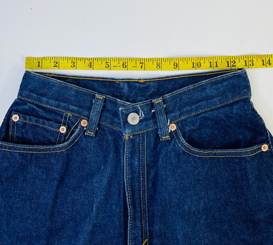 Vintage 70s Levis 505 XX Womens 8 High Rise Taper… - image 5